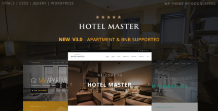 Hotel Master Booking WordPress - GPL Market