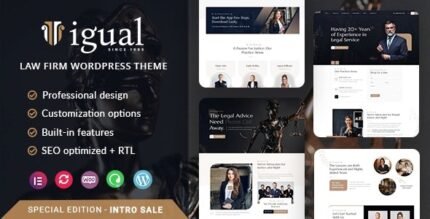 Igual - Law Firm WordPress Theme - GPL Market