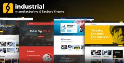 Industrial - Corporate, Industry & Factory WordPress Themes - GPL Market