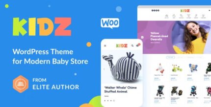 KIDZ - Kids Store and Baby Shop Theme - GPL Market