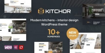 Kitchor - Interior Design WordPress Theme - GPL Market