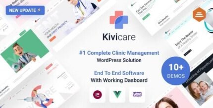 KiviCare - Medical Clinic & Patient Management WordPress Theme - GPL Market