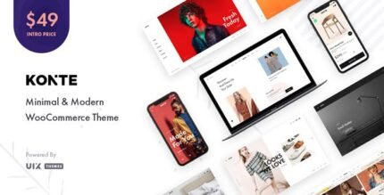 Konte - Minimal & Modern WooCommerce WordPress Theme - GPL Market