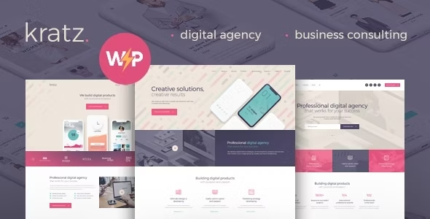 Kratz | Digital Agency Marketing and SEO WordPress Theme - GPL Market