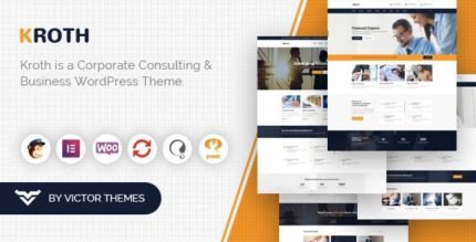 Kroth - Business/Consulting WordPress Theme - GPL Market