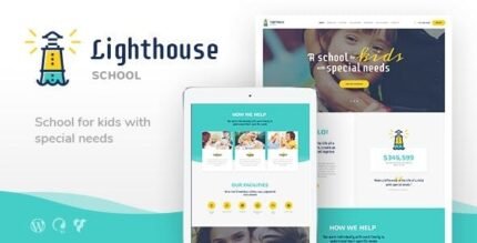 Lighthouse | School for Handicapped Kids with Special Needs WordPress Theme - GPL Market