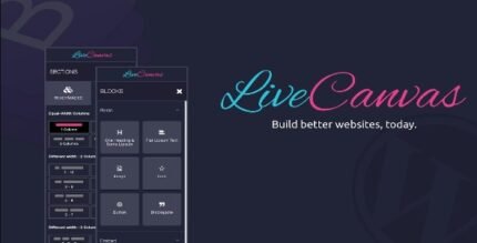 LiveCanvas 4.3.0 - Pure HTML and CSS WordPress builder - GPL Pugins Club