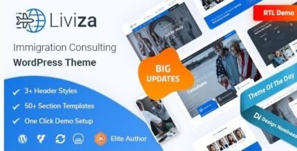 Liviza – Immigration Consulting WordPress Theme