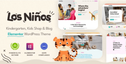 Los Ninos - Children Education WordPress Theme - GPL Market