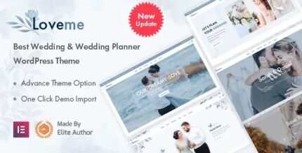 Loveme – Wedding & Wedding Planner WordPress Theme