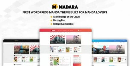 Madara 2.1 - WordPress Theme for Manga - GPL Pugins Club