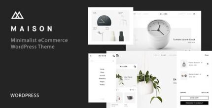 Maison - Minimalist eCommerce WordPress Theme - GPL Market