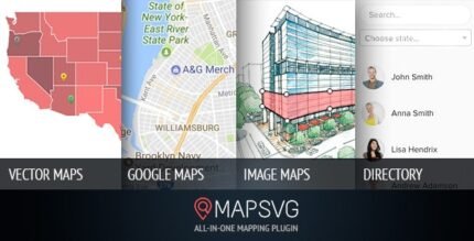 MapSVG Interactive Vector Maps Plugin 8.5.32 - GPL Pugins Club