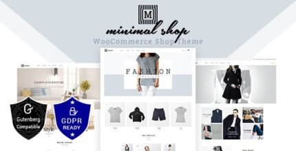 MinimalShop - MinimalShop Unique Theme For Shop - GPL Market