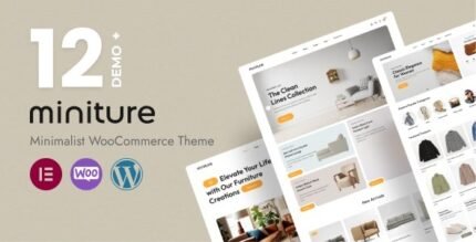 Miniture - Minimalist WooCommerce Theme - GPL Market