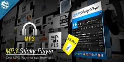 MP3 Sticky Player 8.0 - Wordpress Plugin - GPL Pugins Club