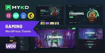 MYKD - eSports and Gaming NFT WordPress Theme - GPL Market