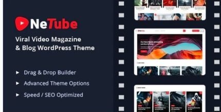 Netube - Viral Video Blog / Magazine WordPress Theme - GPL Market