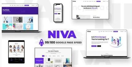 Niva - Creative Agency WordPress Theme - GPL Market