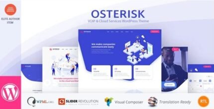 Osterisk: VOIP & Cloud Services WordPress Theme - GPL Market