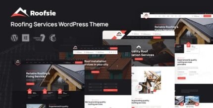 Roofsie - Roofing Services WordPress Theme - GPL Market