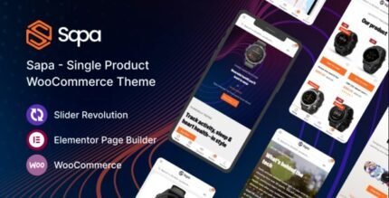 Sapa - Product Landing Page WooCommerce Theme - GPL Market