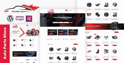 Sayara 1.2.3 - Auto Parts Store WooCommerce WordPress Theme - GPL Pugins Club