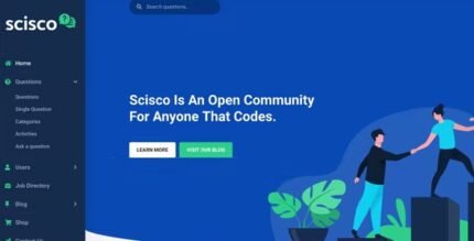 Scisco 1.5.2 - Questions and Answers WordPress Theme - GPL Pugins Club