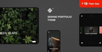 Serano - Creative Portfolio Theme - GPL Market