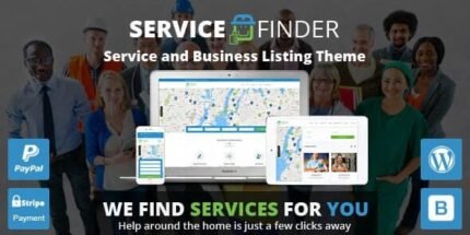 Service Finder 5.1 – Provider and Business Listing WordPress Theme