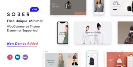 Sober - WooCommerce WordPress Theme - GPL Market