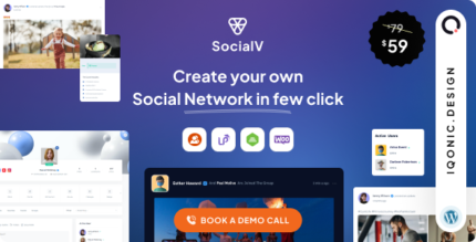 SocialV - Social Network and Community BuddyPress Theme - GPL Market