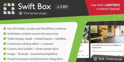 Swift Box 2.8.0 - WordPress Contents Slider and Viewer - GPL Pugins Club