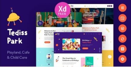 Tediss | Play Area & Child Care Center WordPress Theme - GPL Market