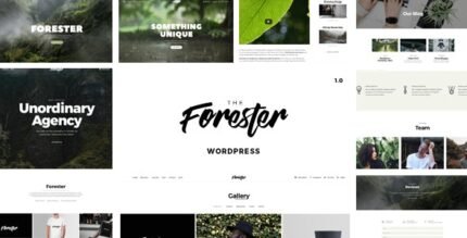 The Forester - Elementor Portfolio Theme - GPL Market