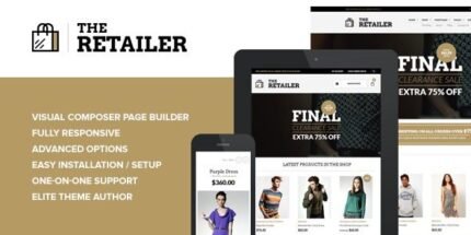 The Retailer 5.7 - Premium WooCommerce Theme - GPL Pugins Club