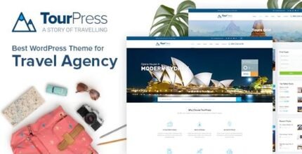 TourPress - Travel Booking WordPress Theme - GPL Market