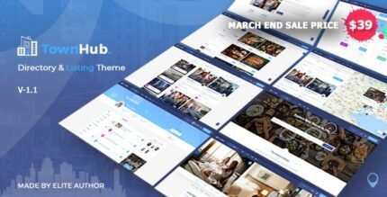 TownHub - Directory & Listing WordPress Theme - GPL Market