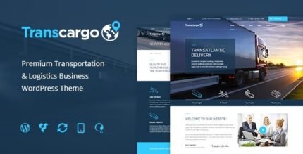 Transcargo 2.9.2 - Logistics & Transportation WP Theme - GPL Pugins Club