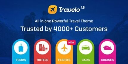 Travelo 5.2.8 - Travel/Tour Booking Responsive WordPress Theme - GPL Pugins Club