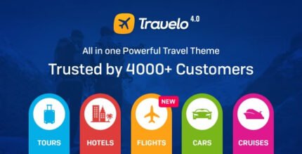 Travelo -­ Travel/Tour Booking Responsive WordPress Theme - GPL Market