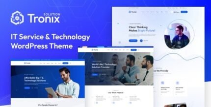 Tronix - IT Service And Technology WordPress Theme - GPL Market