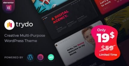 Trydo - Agency & Portfolio Theme - GPL Market