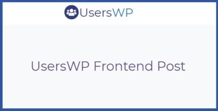 UsersWP Frontend Post 1.3.1 - GPL Pugins Club