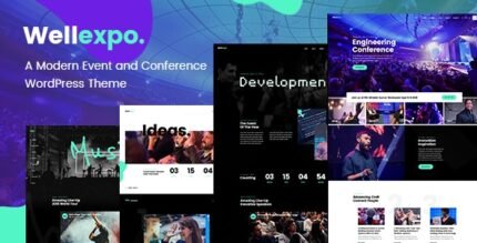 WellExpo - Event & Conference Theme - GPL Market