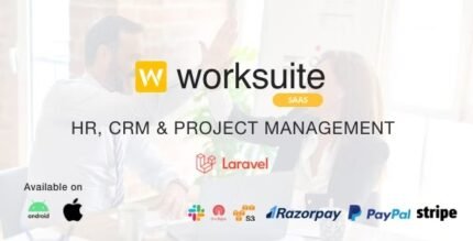 Worksuite Saas 5.5.0 - Project Management System - GPL Pugins Club