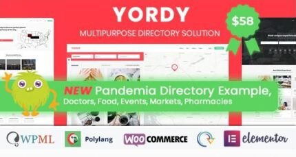 Yordy - Directory Listings WordPress Theme - GPL Market