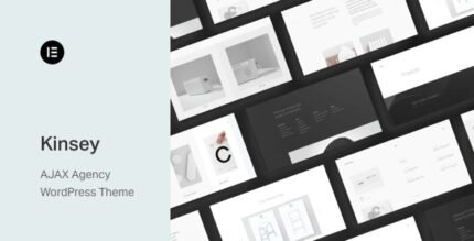 Kinsey 2.5.1 - AJAX Agency WordPress Theme - GPL Pugins Club