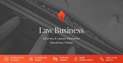 LawBusiness 2.1.1 - Attorney & Lawyer WordPress Theme - GPL Pugins Club