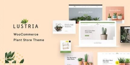 Lustria 4.5 - MultiPurpose Plant Store WordPress Theme - GPL Pugins Club